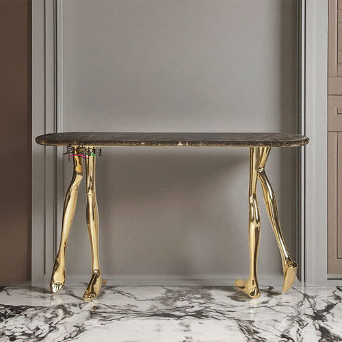 ZYCY意式纯铜创意玄关台