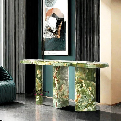 ZYCY大理石玄关台现代艺术高级感