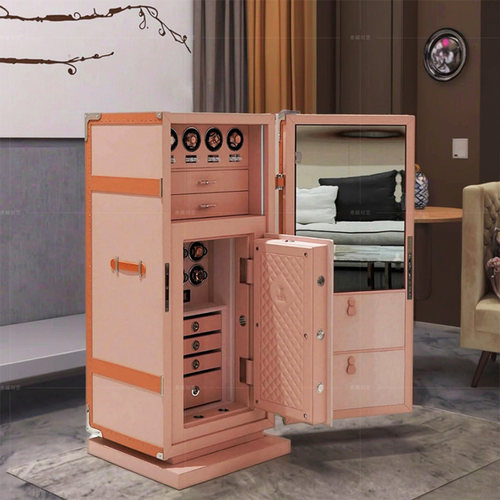 ZYCY保险柜轻奢机械锁防盗不锈钢