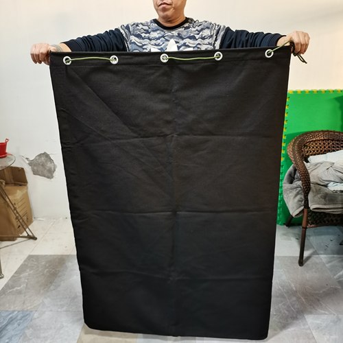 加厚黑色帆布收纳袋工厂直发