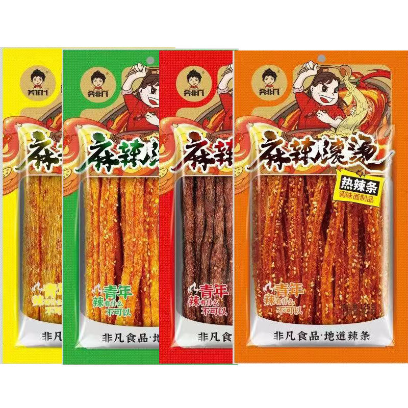 吴非凡125克热辣片辣条辣棒