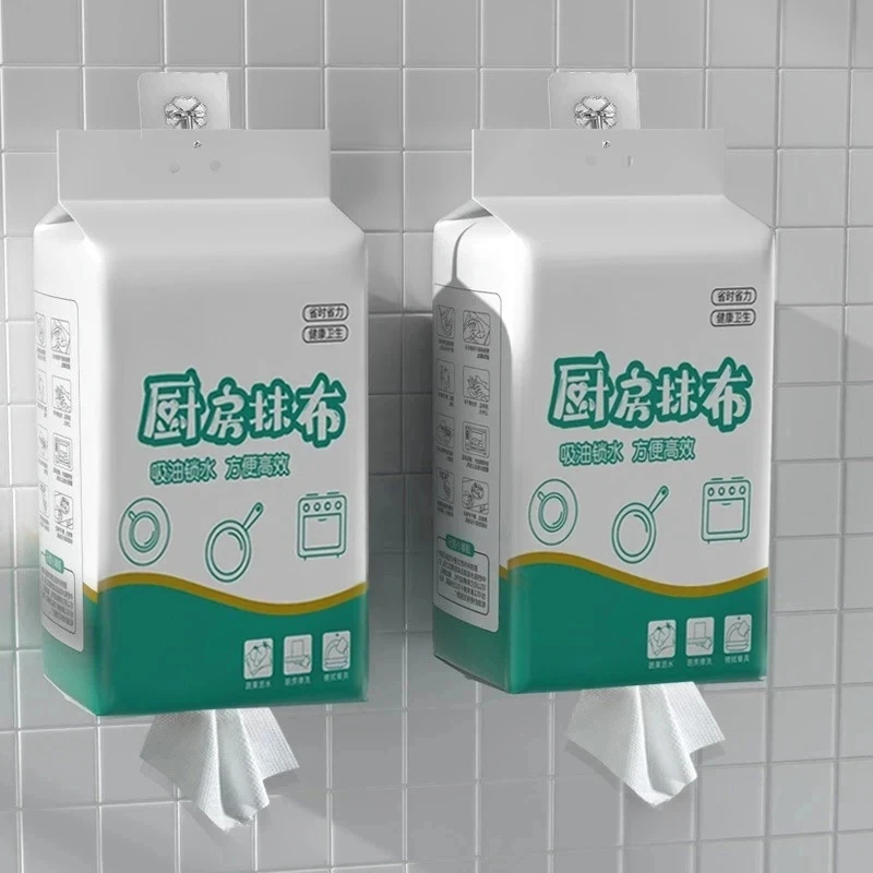 厨房专用悬挂式抹布一次性强力