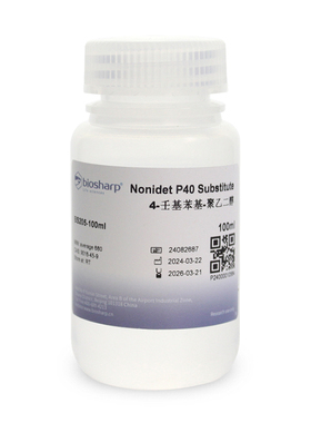 Biosharp/白鲨  试剂NP-40/Nonidet P40 Substitute BS205  100ml
