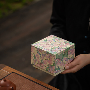 纸盒礼品盒包装 礼物瓷器陶瓷文玩古董建盏银壶茶杯高档包装 盒空盒