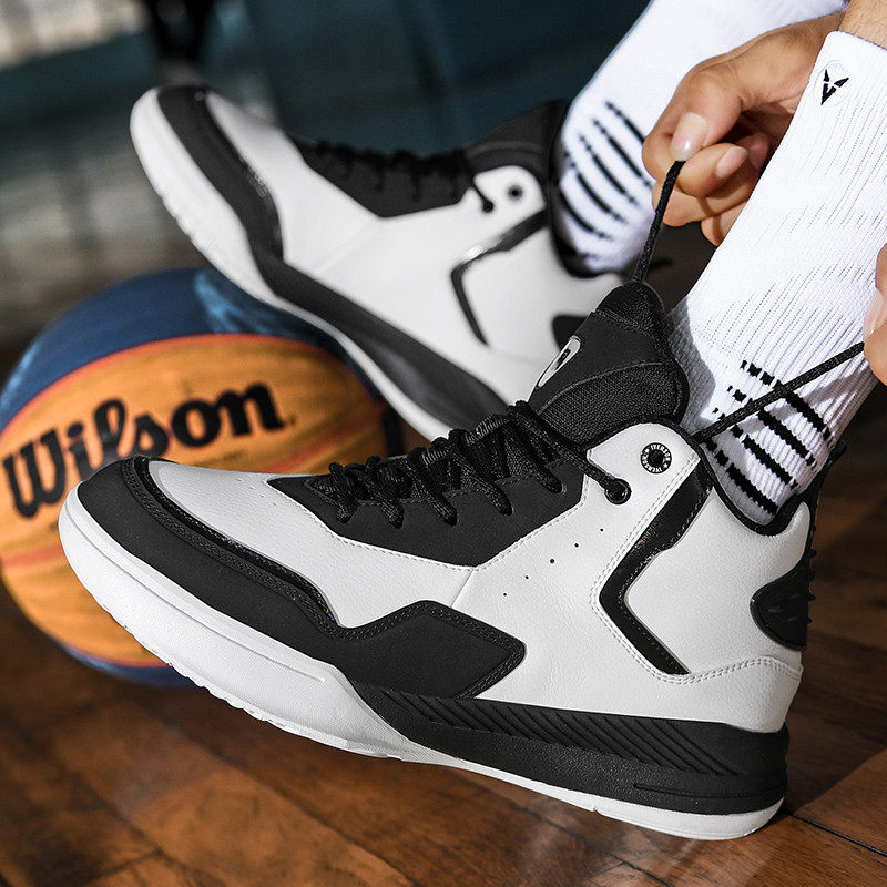 艾弗森篮球鞋男2023冬季耐磨防滑运动鞋减震学生实战球鞋潮