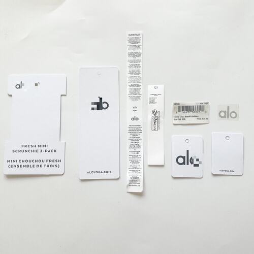 Alo吊牌领标主标洗水标