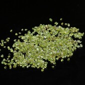 天然橄榄石小颗粒消磁净化能量石碎石消磁石天然碎石晶碎石原矿石