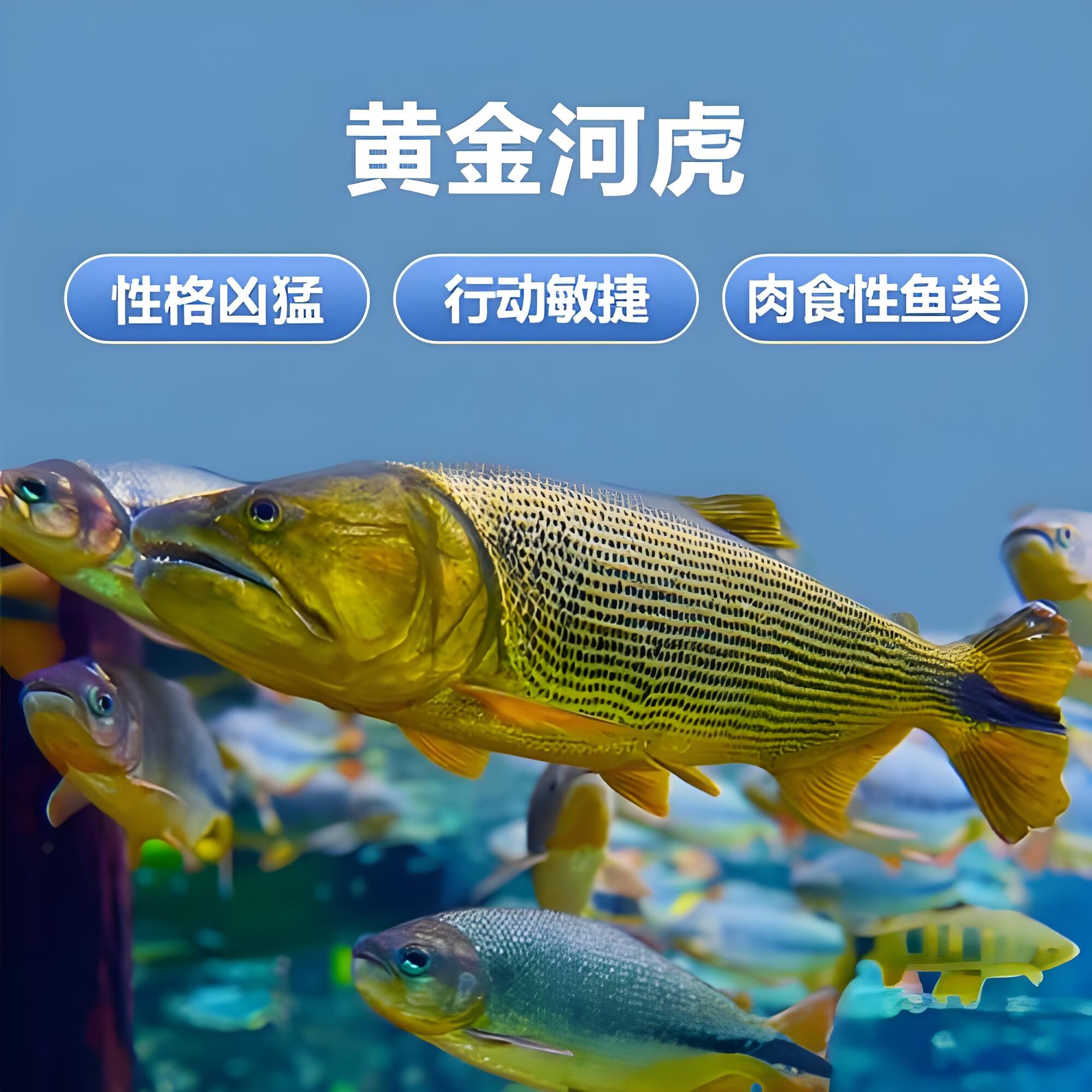 黄金河虎 白金猛鱼 黄金猛鱼  泰庞海莲 哥伦比亚巨暴 加拉辛猛鱼