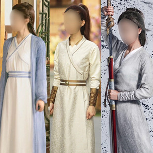 汉服女侠客影视同款古装剑客侠女骑马小袖剧组古装剧汉服演出服