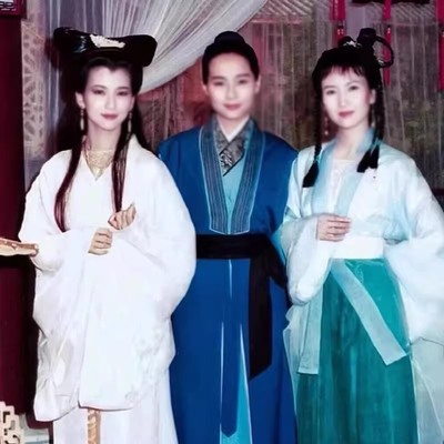 影视剧古装白素贞许仙侠女同款经典舞台演出服