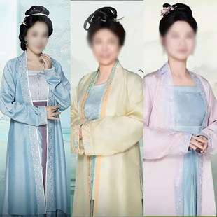 大唐汉服演出服古装雪纺古典传秦观晏殊妻子千金小姐贵妃夫人服饰