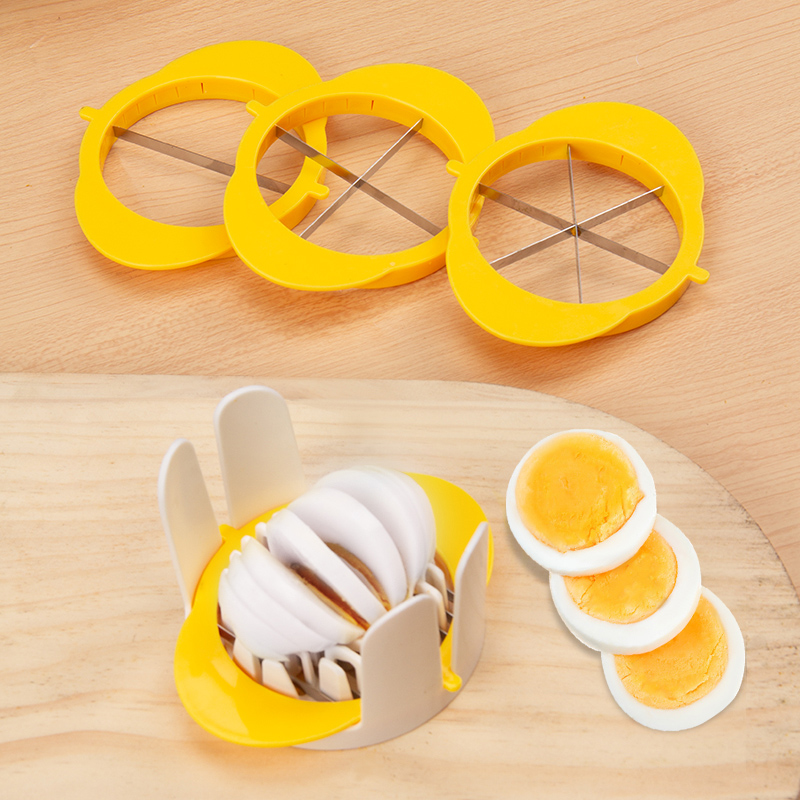 四合一皮蛋切蛋神器多功能切蛋器一切四一切二松花蛋不锈钢刀片