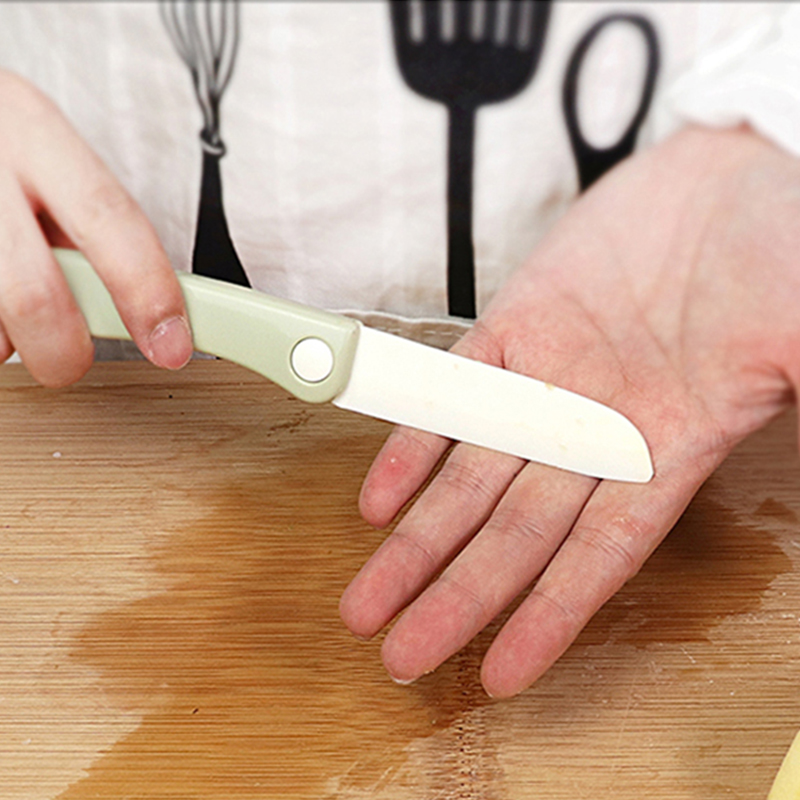 安全不伤手学生幼儿园早教水果刀