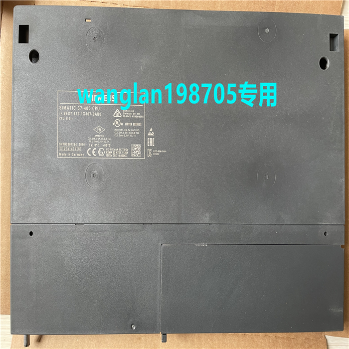 现货6ES7412-1XJ07-0AB0中央处理器模组CPU412-1质保一年全国包邮