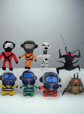 致命公司周边员工怪物毛绒玩具Lethal Company plush公仔抱枕玩偶