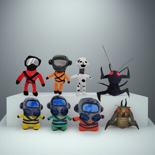 致命公司周边员工怪物毛绒玩具Lethal Company plush公仔抱枕玩偶