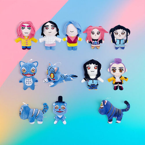 猎魔女团毛绒玩具公仔玩偶kpop