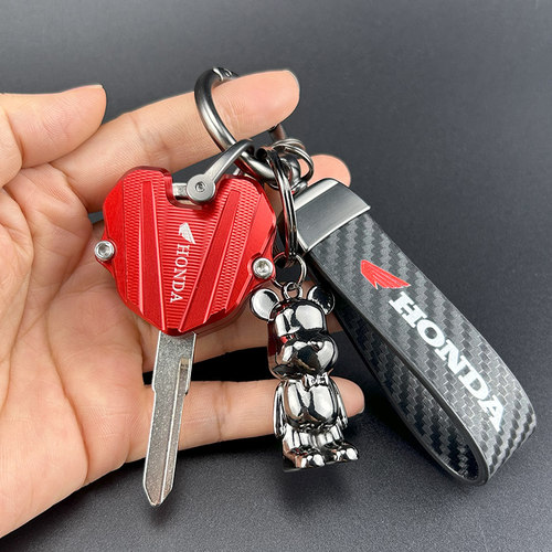 适用本田NX400 CBR400R CBR400 CB400X CB400F改装钥匙壳盖套扣带