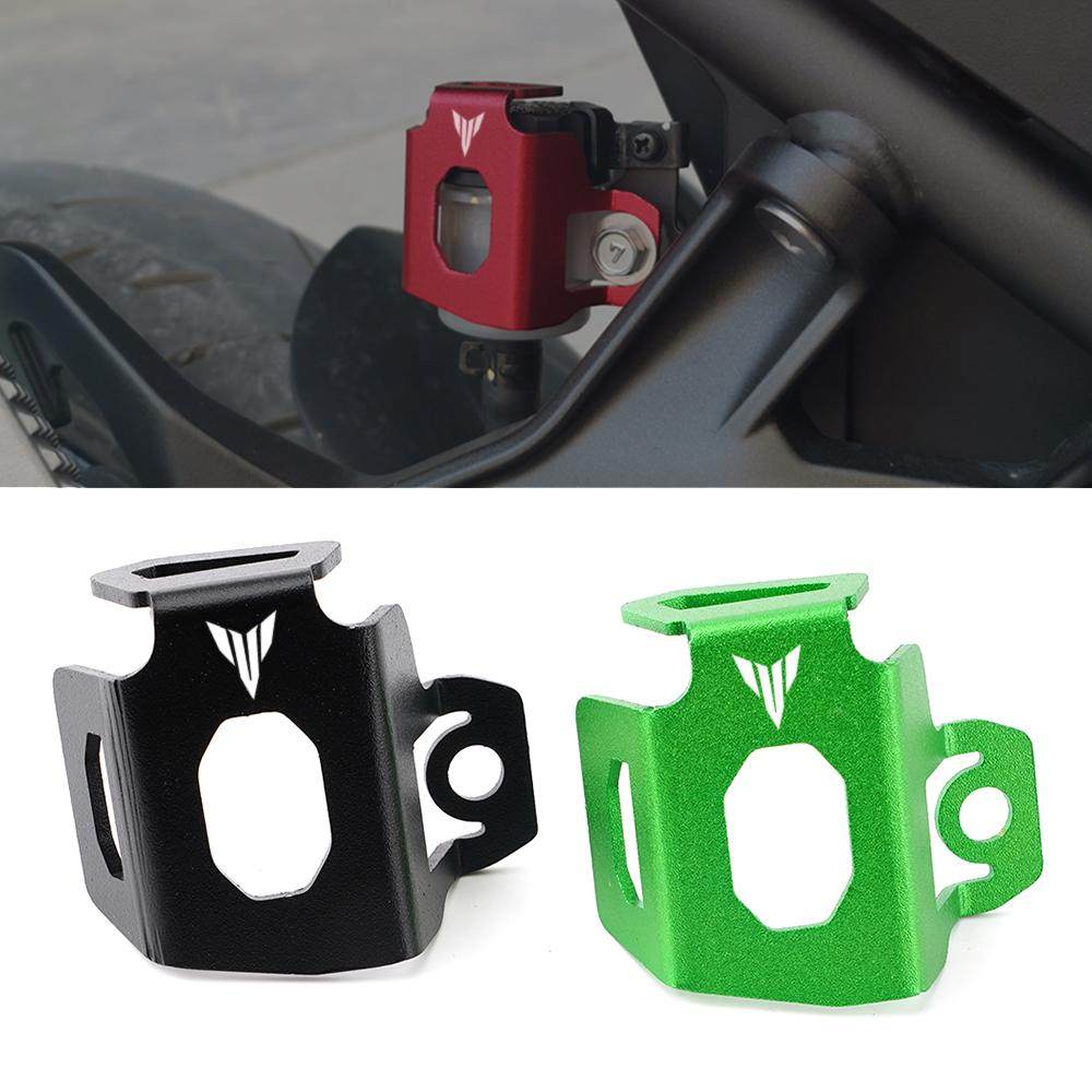 适用雅马哈MT09FZ09MT07FZ07MT03 摩托个性后刹车油壶保护罩配件