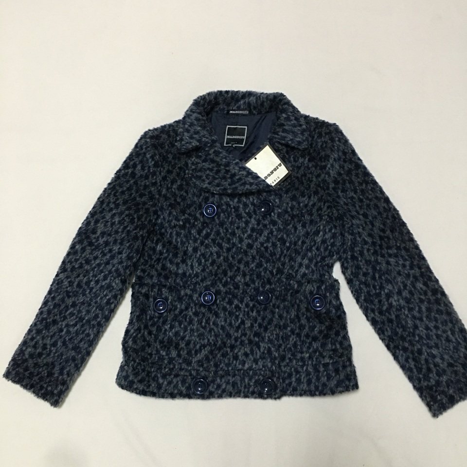 法国设计师品牌 85兔毛原创设计复古气质感双排扣甜酷毛呢短外套,女装/女士精品,短外套,淘宝优惠券,粉丝福利购,淘宝优惠卷