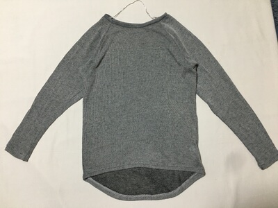 长袖简约休闲螺纹针织