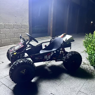 新款 电动卡丁车儿童游乐车越野卡丁车成人农庄露营地大功率卡丁车