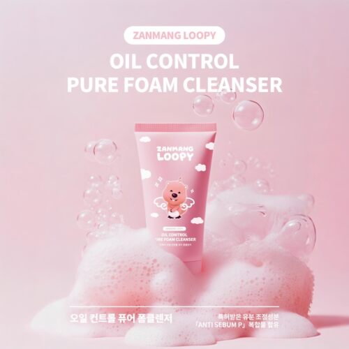 韩国赞萌露比LOOPY洗面奶