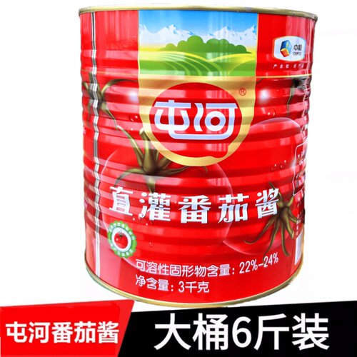 屯河浓缩直灌番茄酱意面披萨酱