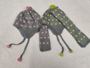 幼童 男童女童护耳帽子+围巾