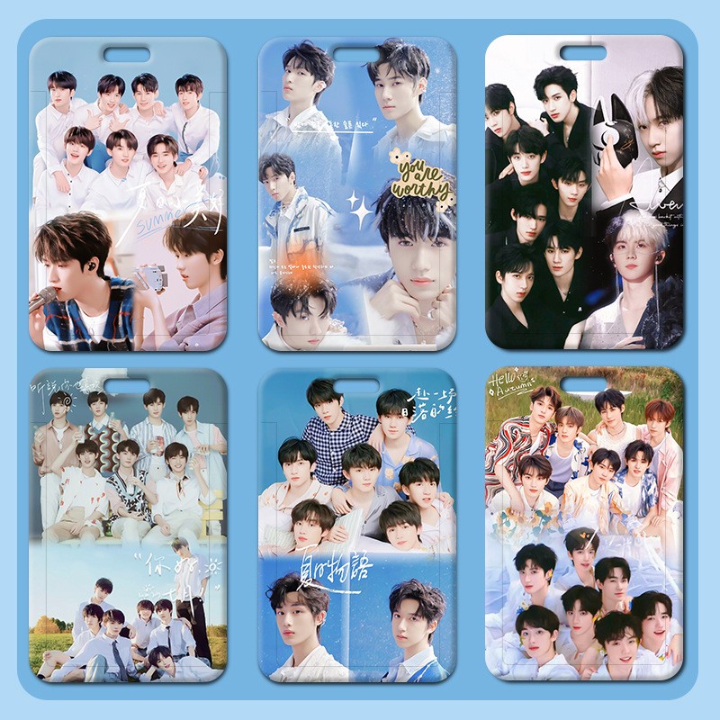 TNT时代少年团刘耀文宋亚轩马嘉祺丁程鑫学生饭卡工作牌公交卡套