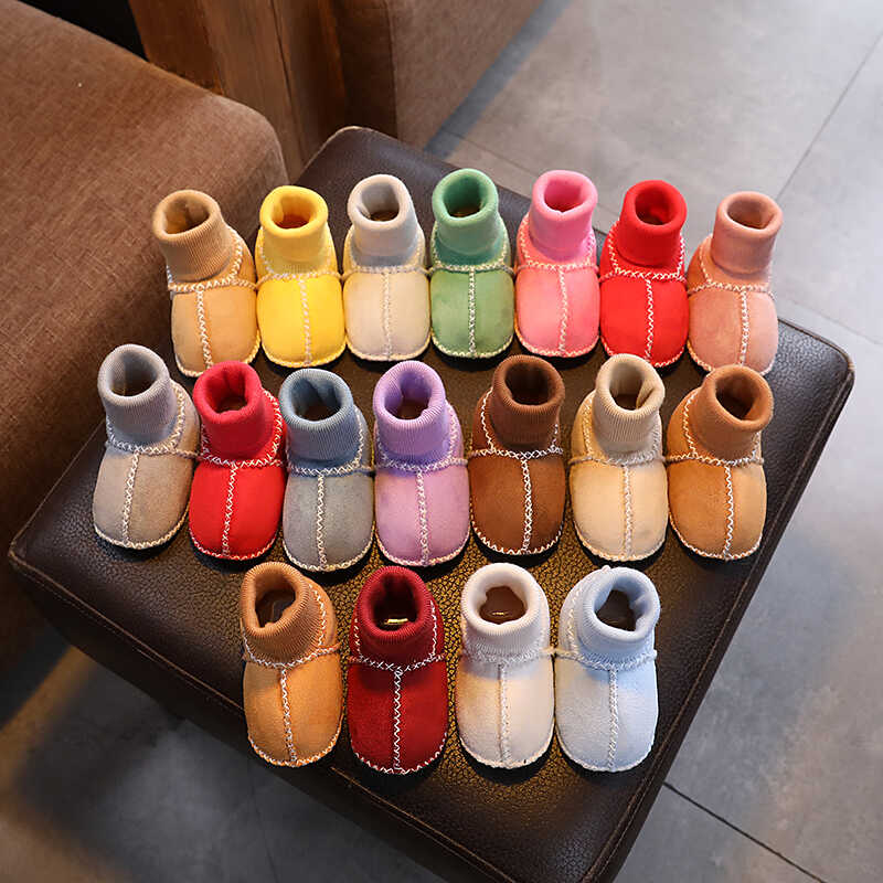 冬季加绒保暖0一1岁婴儿鞋冬季