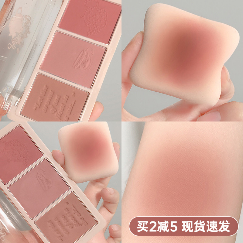 日杂风多色干枯玫瑰腮红