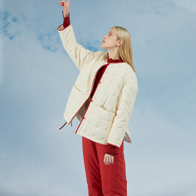 朵朵可可冬季加绒加厚夹棉睡衣