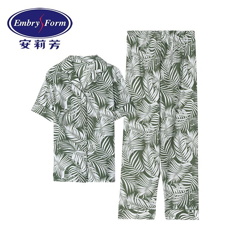安莉芳女桑蚕丝棉家居服套装