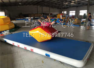 后空翻充气垫辅助训练教学器材后手翻弹性球充气圆柱跆拳道练习垫