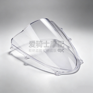适用于铃木 GSXR1000 大R K9 09-16年 黑色挡风玻璃 透明挡风镜