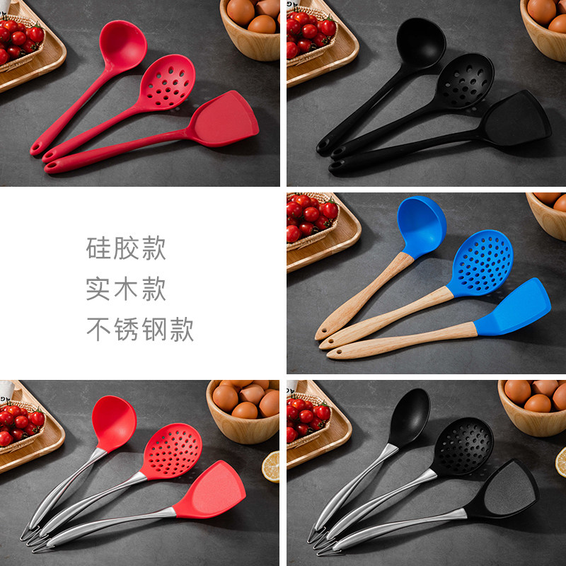 耐高温食品级厨房用具硅胶锅铲