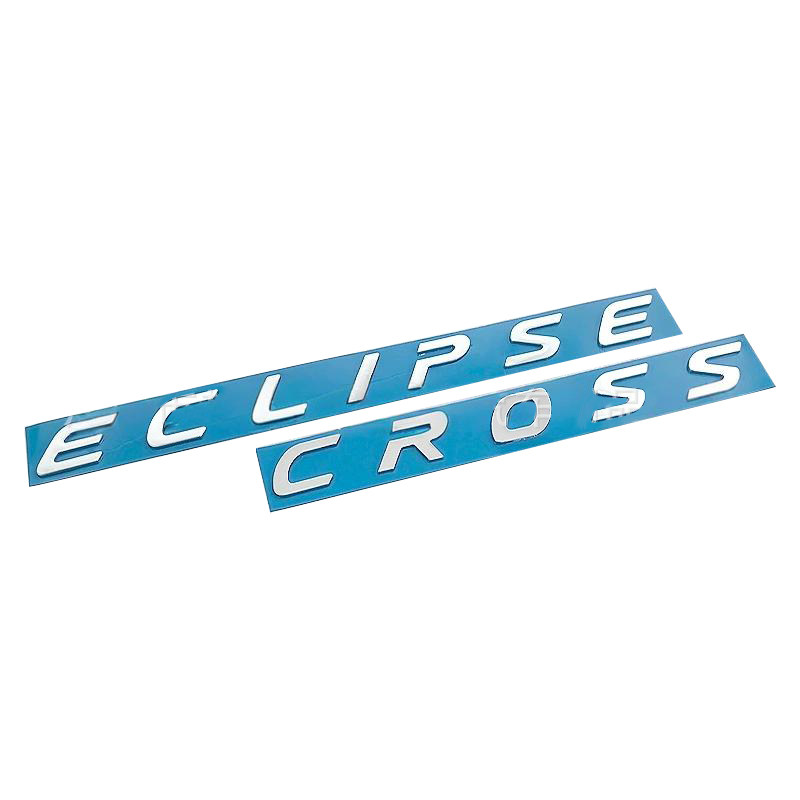 适用三菱奕歌汽车机盖车标引擎盖车贴Eclipse Cross英文装饰改装