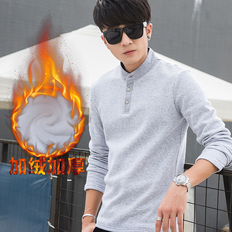 Cotton winter Male shirt Fluffy keep warm heat preservation clothes man Long sleeved T-shirt Plush thickening winter Blousein the Men's clothing, T-shirt  category - from Buy2taobao.com to provide professional Taobao agent buy service
