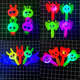 一捏会叫 发光手持动物捏捏乐儿童发泄解压玩具地推礼品摆摊热卖