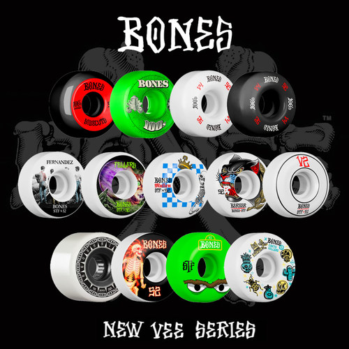 滑板轮子美国进口BONES动作轮