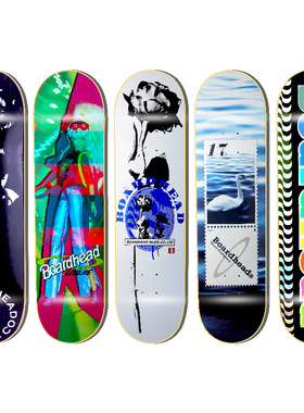 BOARDHEAD新款板面王汇丰品牌专业双翘动作四轮街式滑板送砂纸