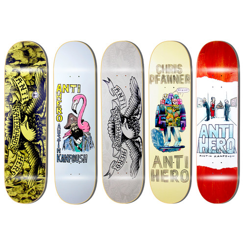 antihero美国多款包邮基础滑板