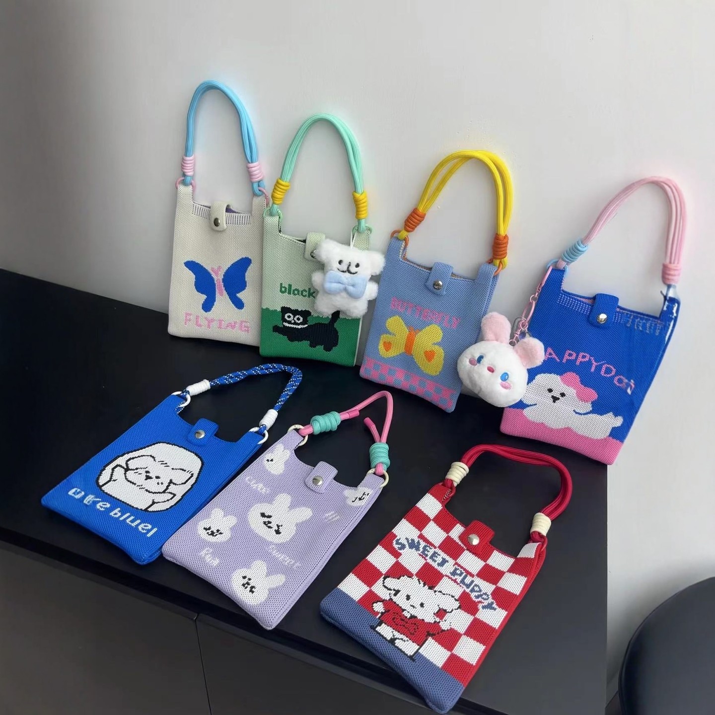 手机包女斜挎2025新款小包布艺手机袋女小挎包针织包编织迷你包包,箱包皮具/热销女包/男包,手机包,淘宝优惠券,粉丝福利购,淘宝优惠卷