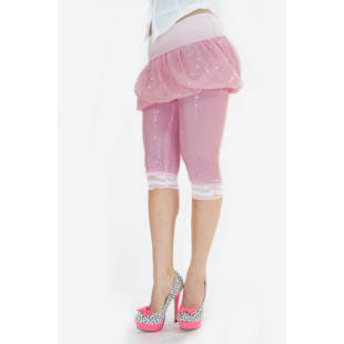 Kiss Order-2025ss 百搭2010s翻折弹力腰头亮片闪花苞蓬蓬裙