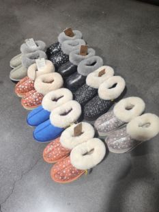 新款厚底yellowearth澳洲耶鲁氏皮毛一体中缝翻毛迷你靴居家便鞋