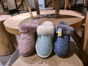 特价Yellow Earth居家棉热销冬季平底毛毛女防水防滑时尚06X拖鞋