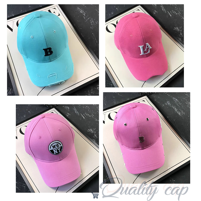 （不退不换）清仓特价夏季棒球帽春夏刺绣鸭舌帽潮女韩版街头时尚