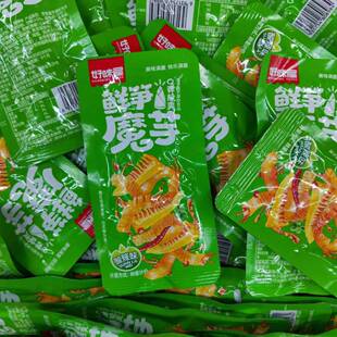 好味屋鲜笋魔芋500g独立小包散装香辣味酸辣味Q弹爽辣条湖南零食