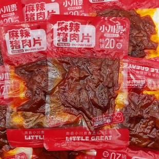 小川贵南县麻辣肉片88g袋装湖南特产香辣条零食卤味肉铺解馋吃货